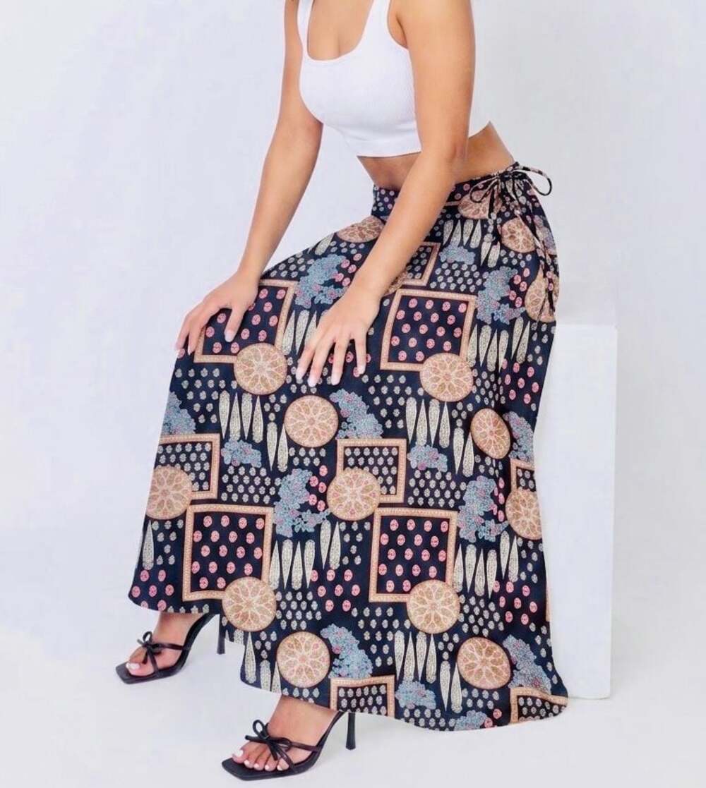 Flawless Women's Print Maxi Skirt